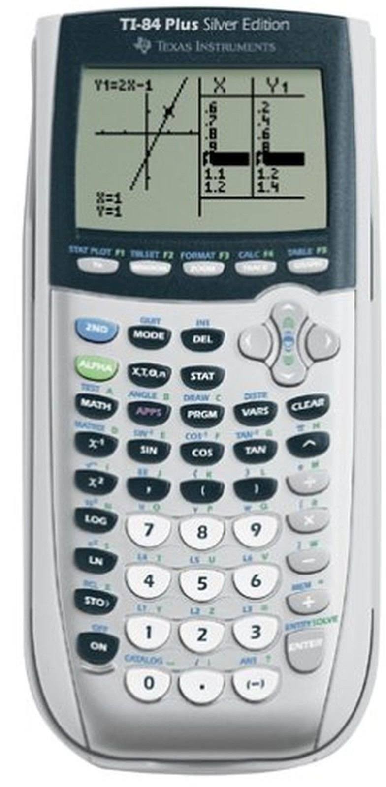 Silver Graphing Calculator O353