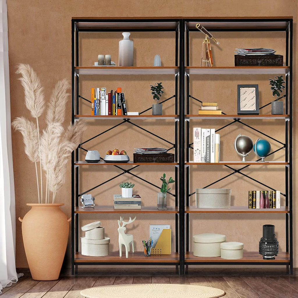5-Tier Industrial Bookshelf Z171590
