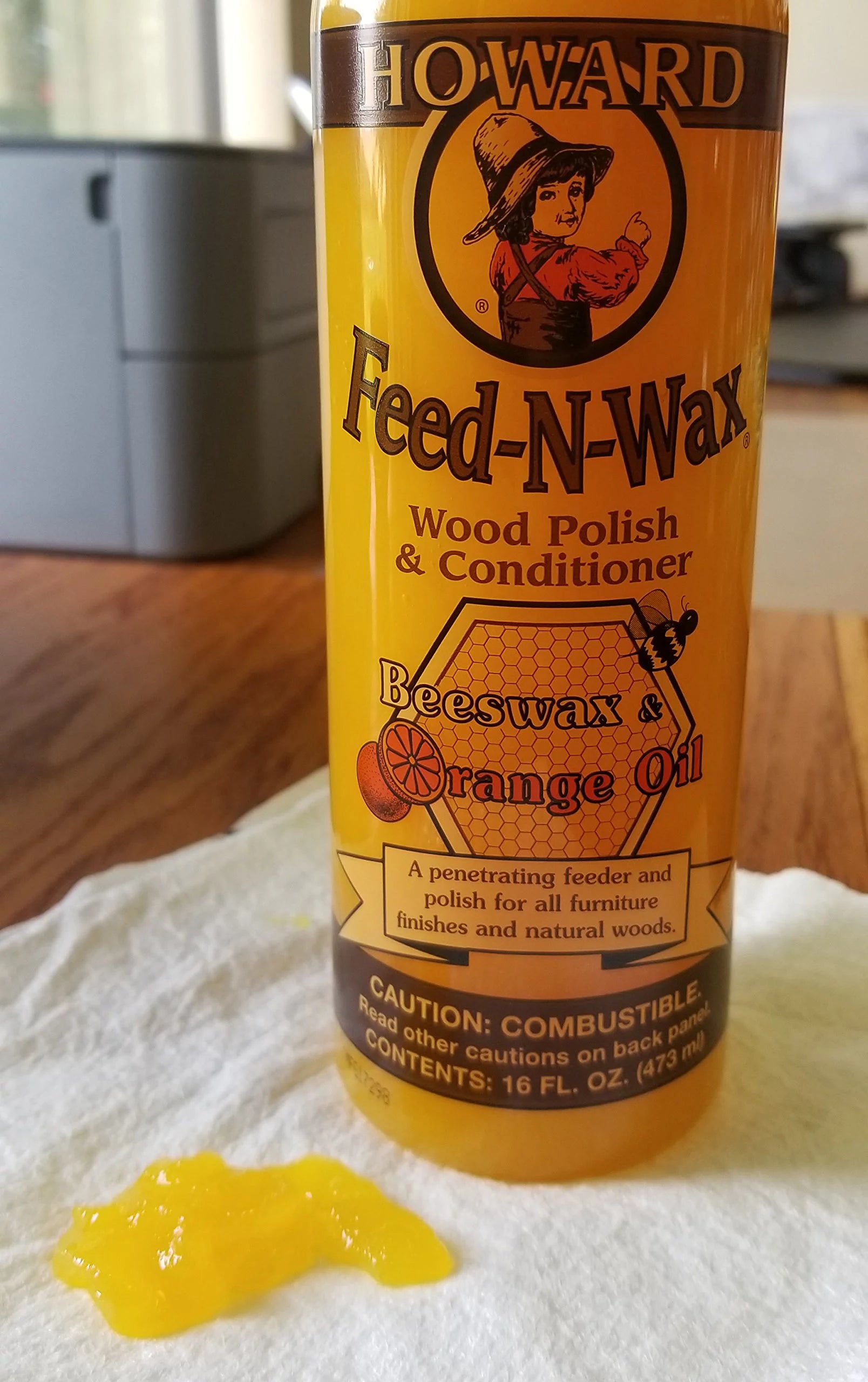 Wood Polish Conditioner, 16 oz F537