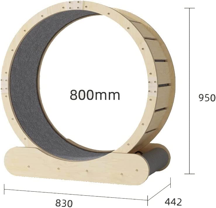 Wooden Cat Exercise Wheel W77314