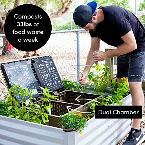 Large Outdoor Compost Bin (33lb) L73158