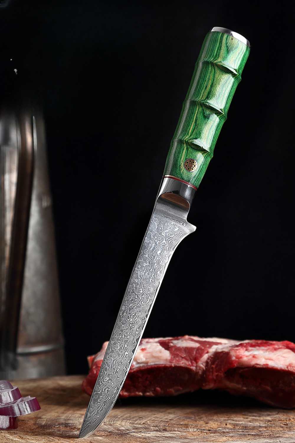 5.5-inch Damascus Steel Boning and Fillet Knife V102