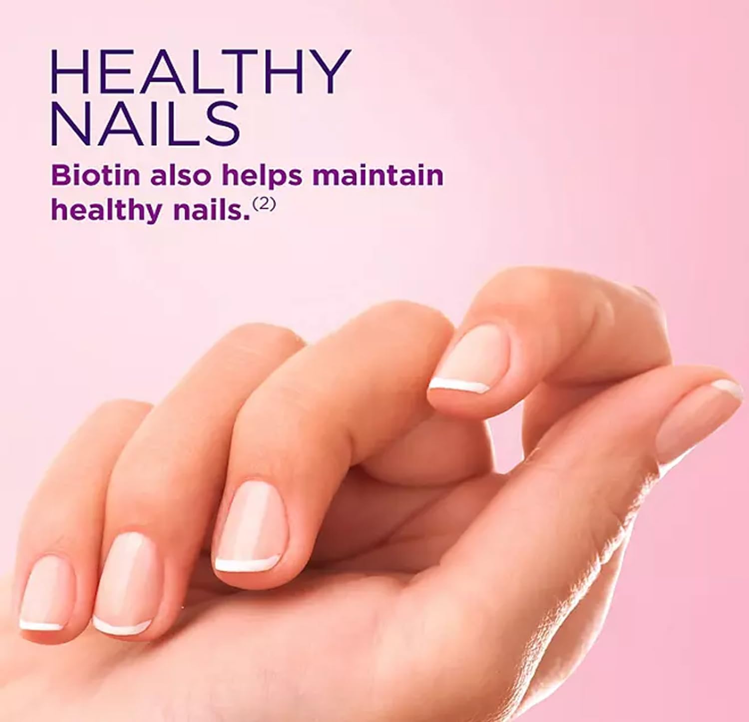 230 Gummies Hair Skin and Nails Supplement with Biotin Vitamin C E Strawberry Flavor Q84431