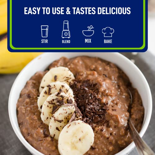 Organic Plant-Based Protein Powder, Natural Chocolate Flavor, 21g Protein, 1.58 Pound Tub A84000