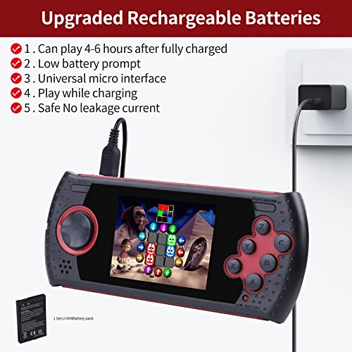 Handheld Game Console with 230 Classic Retro Video Games N7374