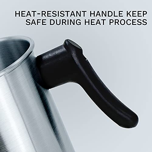 1.2L Aluminum Candle Wax Melting Pot R424982