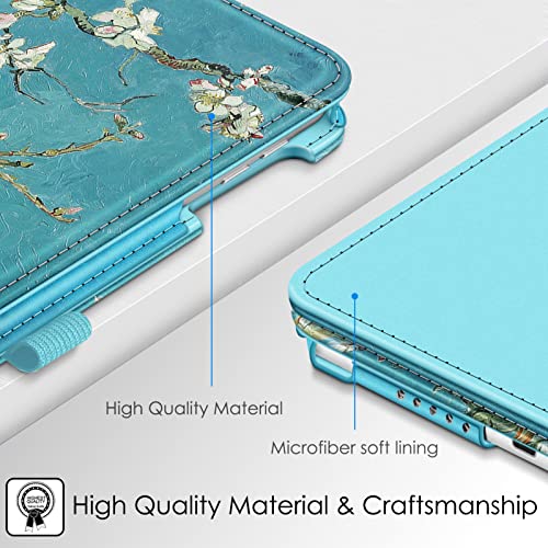 Emerald Marble Vegan Leather Stand Cover for 9.7 Inch iPad J559