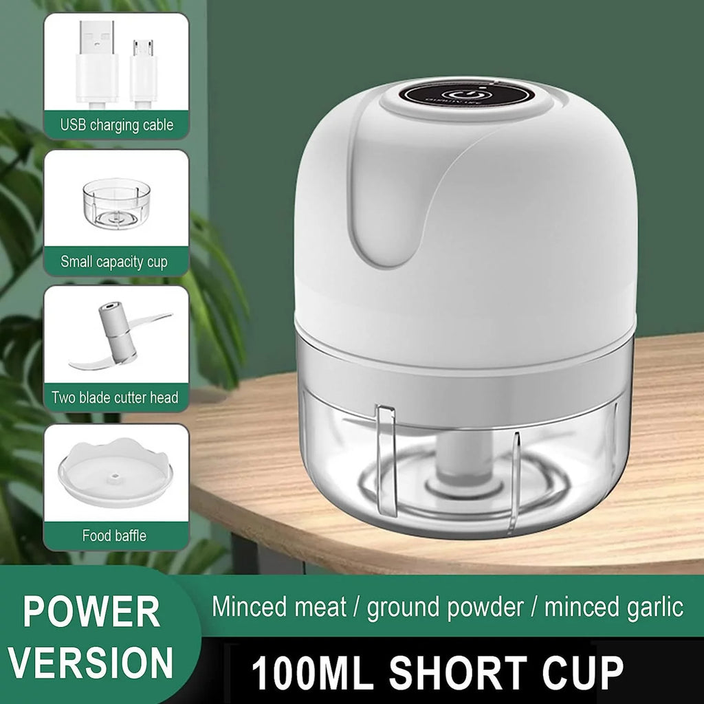 100 Ml Electric Mini Garlic Chopper D56557