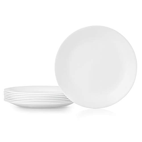 28-oz Soup/Cereal Bowls Set of 6, Winter Frost White Dinnerware Bowls Z49851