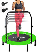 Folding Mini Trampoline with Handle, Max Load 330lbs W323
