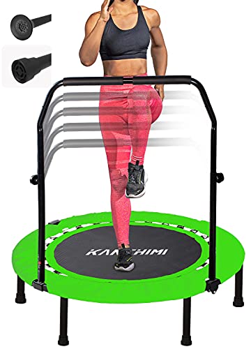 Folding Mini Trampoline with Handle, Max Load 330lbs W323