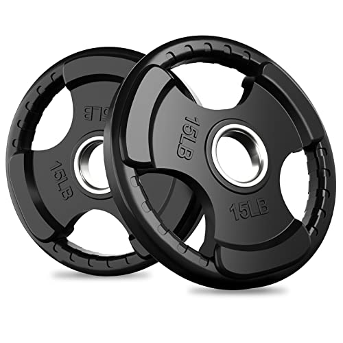 2.5 LB Olympic Rubber Grip Weight Plates V432
