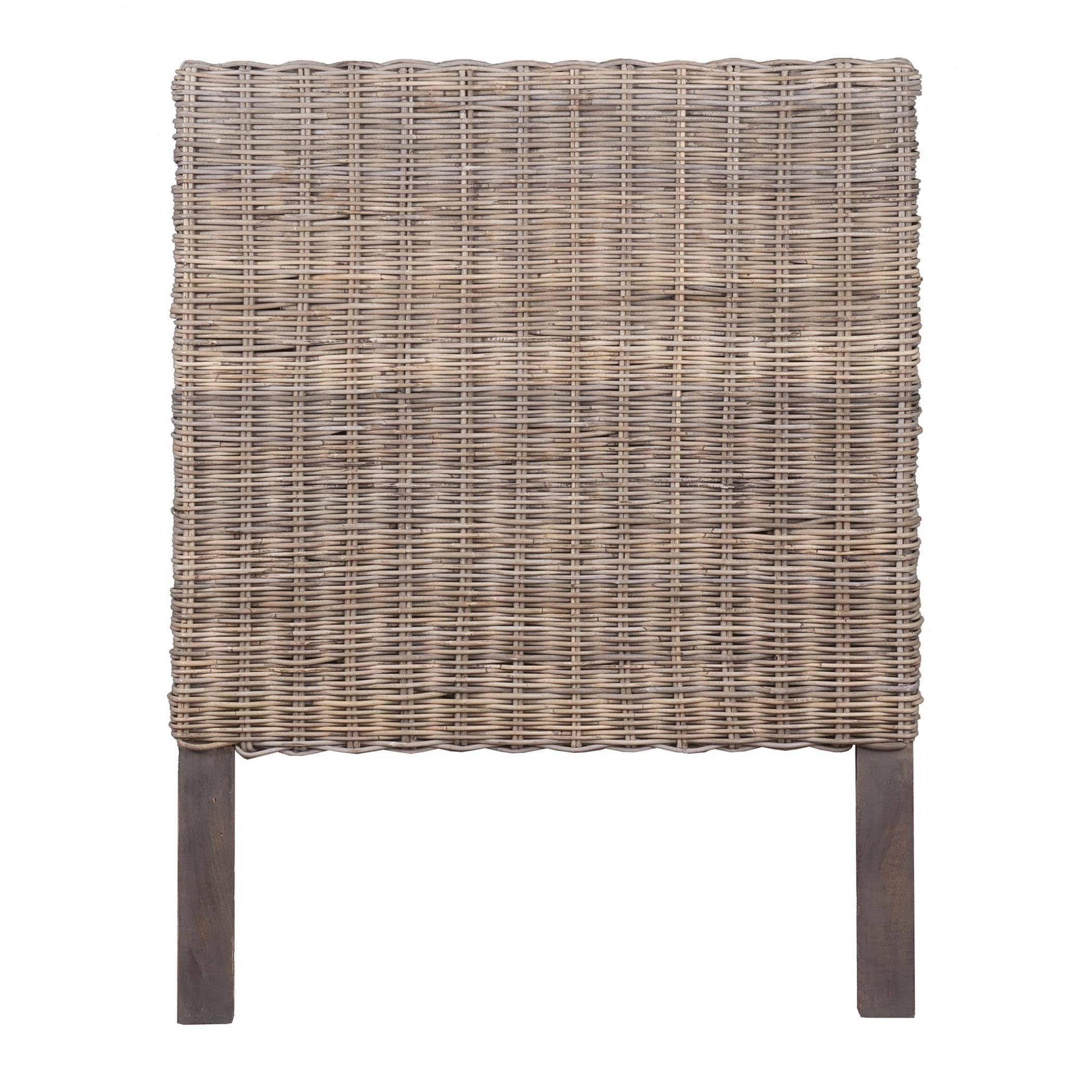 Brown Twin Headboard L208
