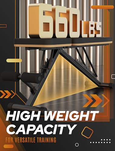 660 LBS Capacity Incline Decline Weight Bench N8048