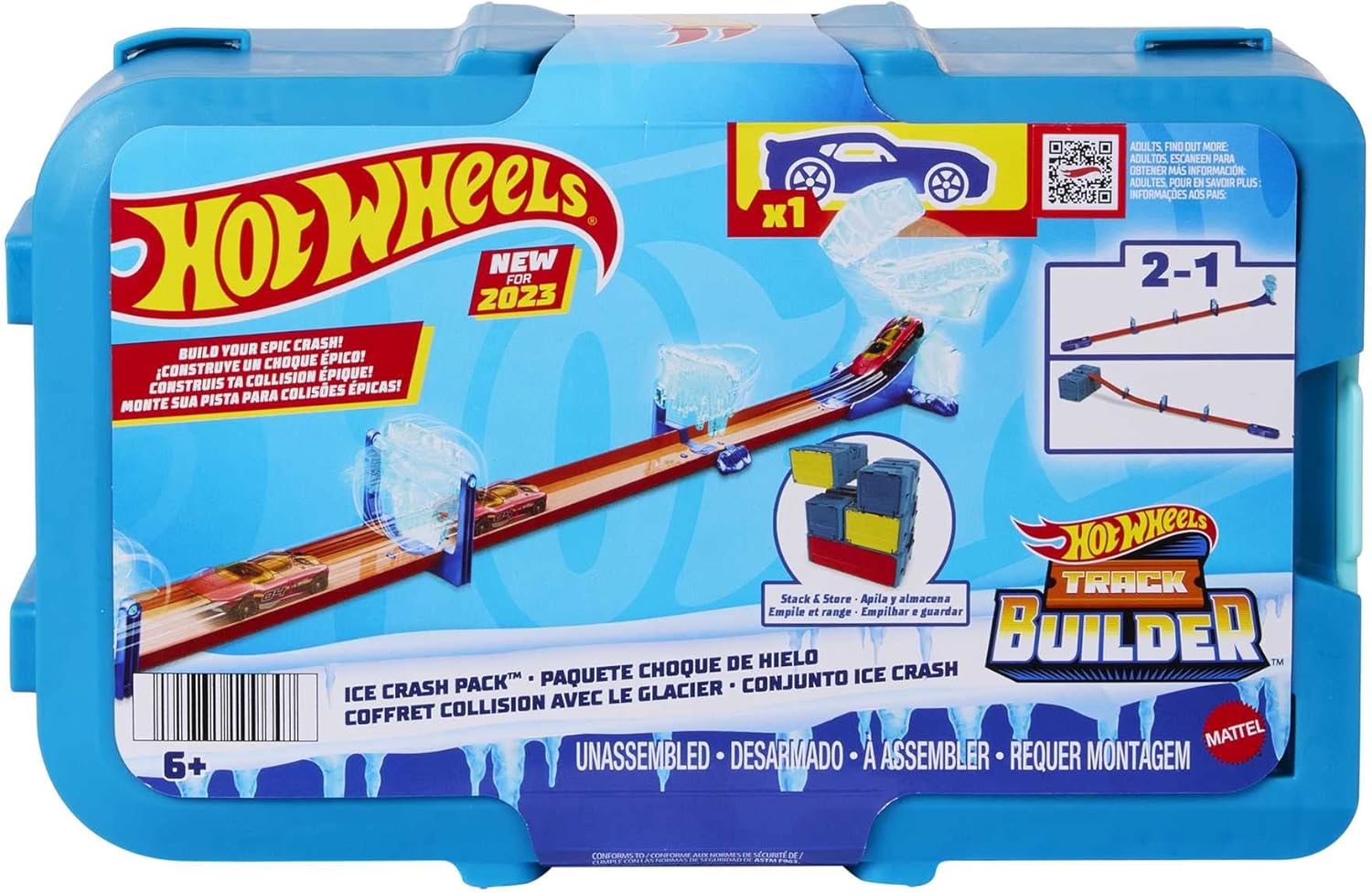10 Component Parts 1:64 Scale Toy Car Track Set C22433