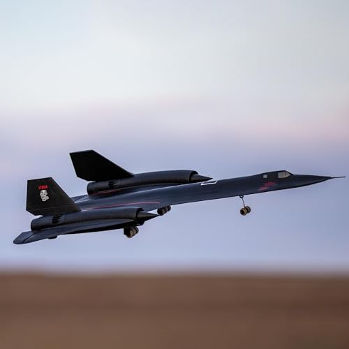 RC Airplane SR-71 Blackbird 40mm Twin EDF BNF Basic A818