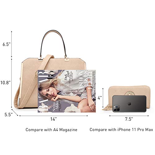 Large Shoulder Tote Bag with Wallet S2965