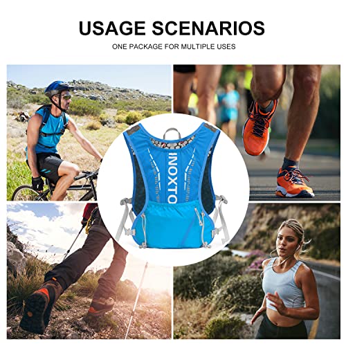 Lightweight Water Running Vest Backpack with 1.5L Water Bladder Bag H7429