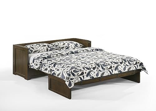 Queen White Murphy Cube Cabinet Bed A933906