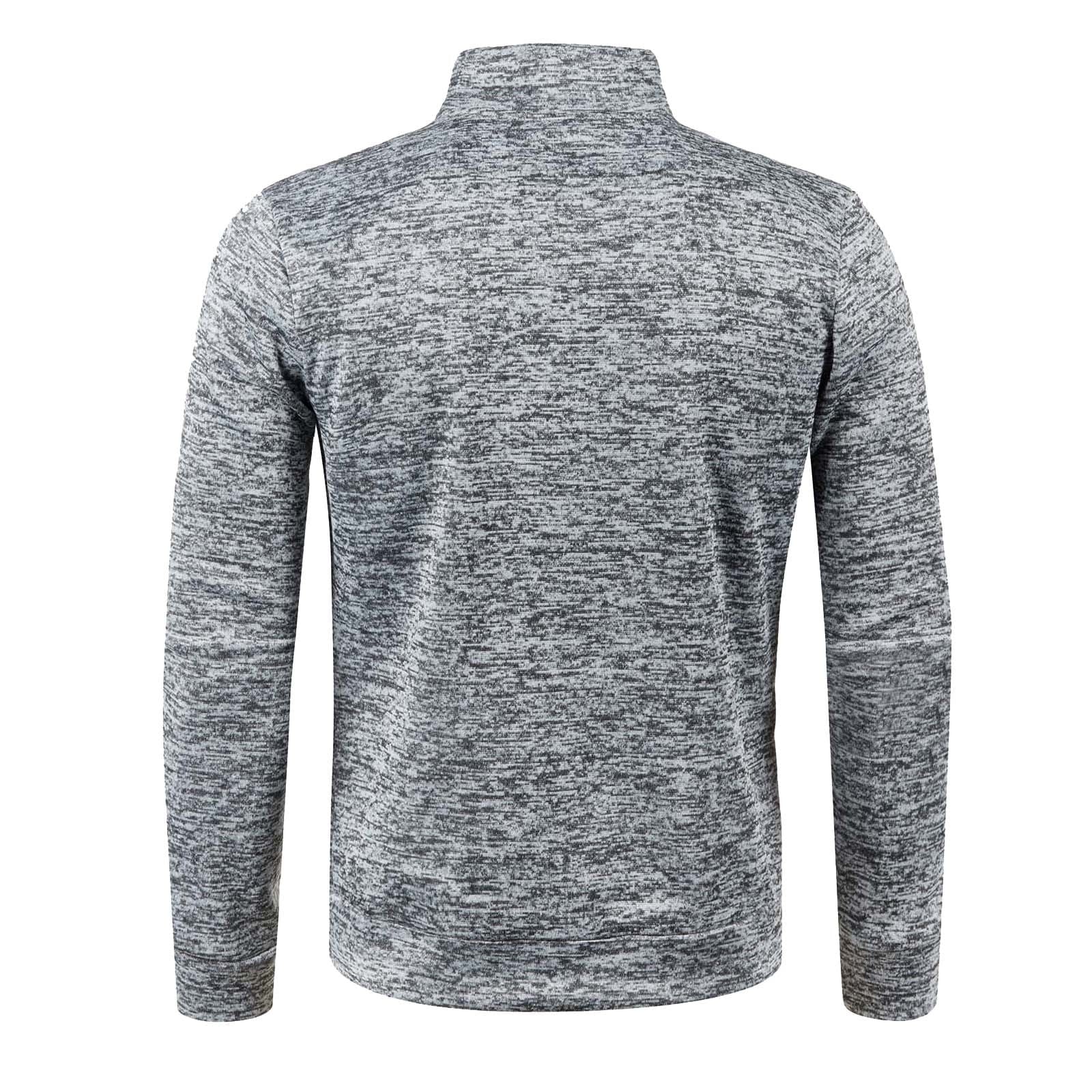 Mens Zip Up Full-zip Hooded Sweatshirt with Side Pocket Slim Fit Lightweight Sweatshirt T5193