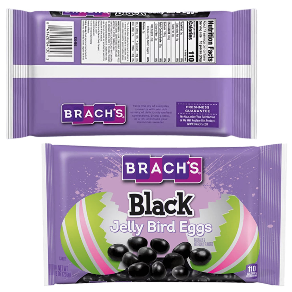 Black Jelly Beans Bundle, Two 9 Oz Bags L49784