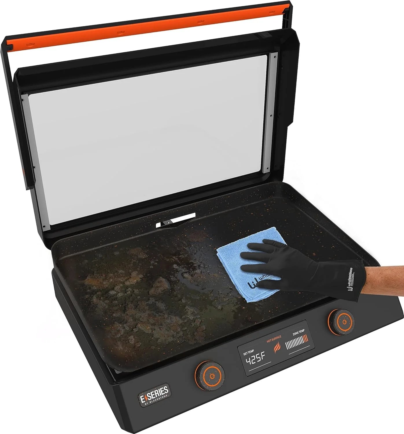 22 Inch Nonstick Electric Griddle with Lid N5246