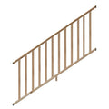 6 ft. Cedar Routed Stair Rail Kit with Balusters I661