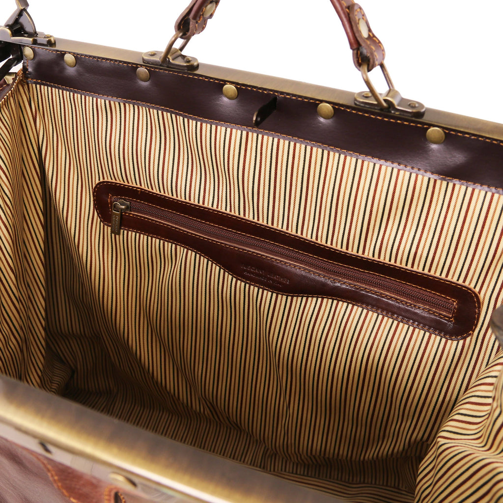 Large Brown Leather Bag M957064