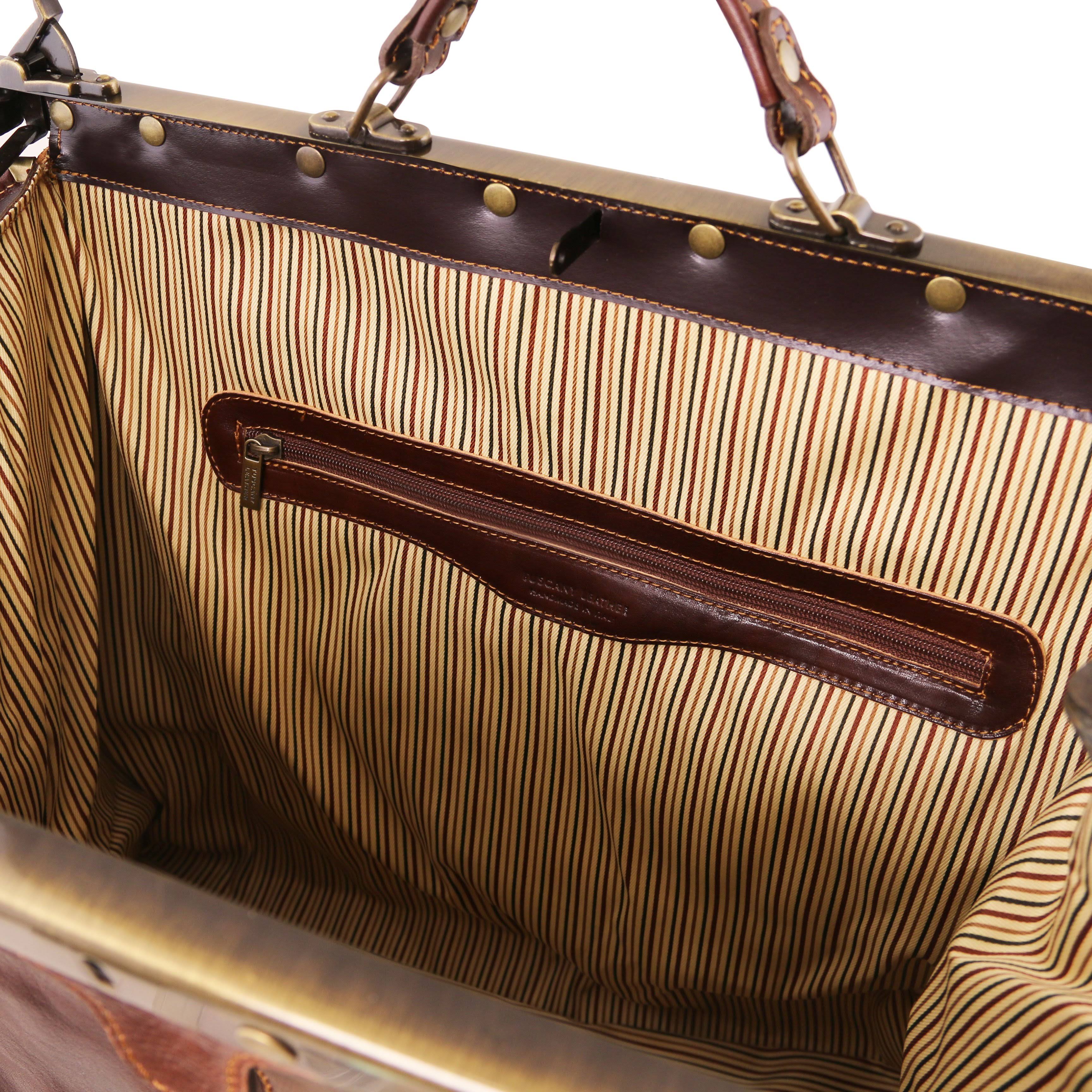 Large Brown Leather Bag M957064