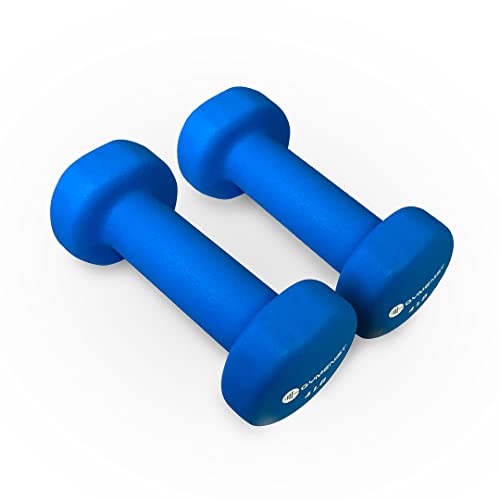 3 Pairs Dumbbell Set With Hard Plastic Case I774