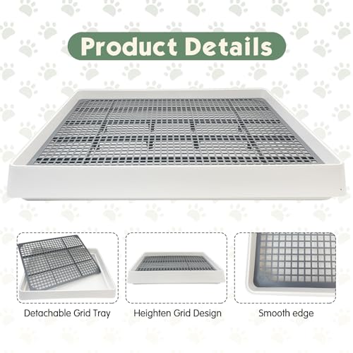 Rectangular Small Animal Litter Box with Grid B228753