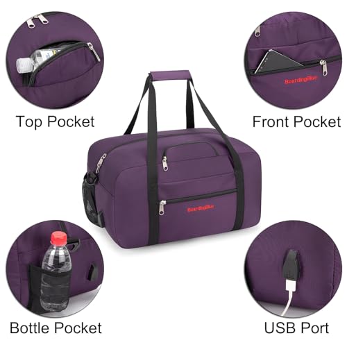 Royal Blue Under Seat Duffel Bag R3898