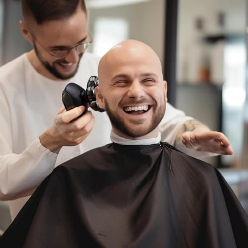 Detachable Head Electric Razor 7D Rotary Shaver Grooming Kit with Type-C Charge S125