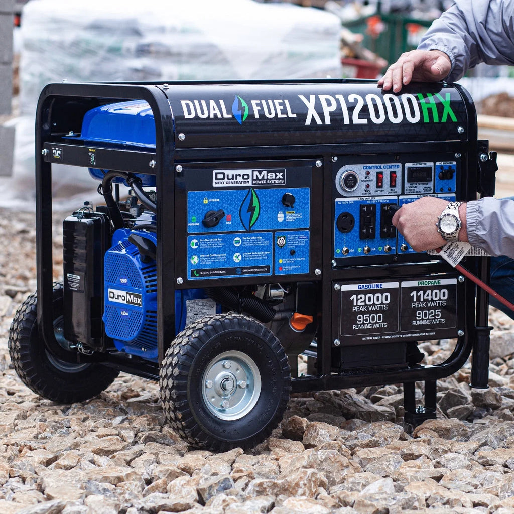 Dual Fuel Gas Propane Portable Generator 12,000 Watt F534
