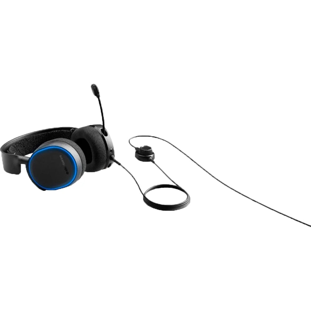 RGB Illuminated Gaming Headset Black B2452