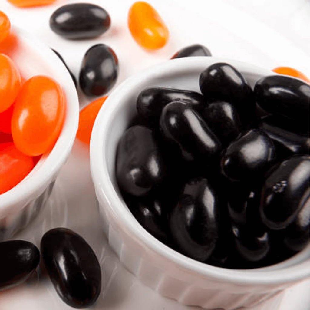 Black Jelly Beans Bundle, Two 9 Oz Bags L49784