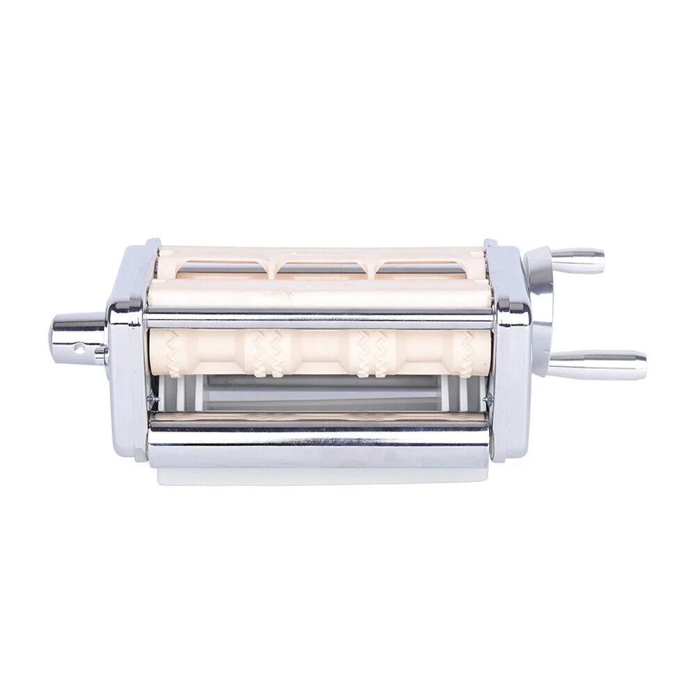 Stainless Steel Pasta Roller Cutter Ravioli Maker Attachment Kit C1339