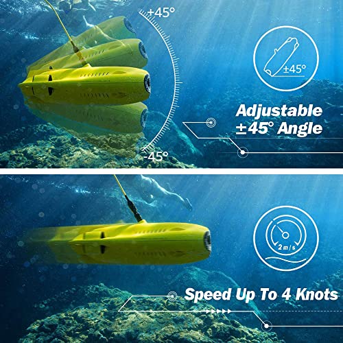 4K UHD Camera Underwater Drone P359