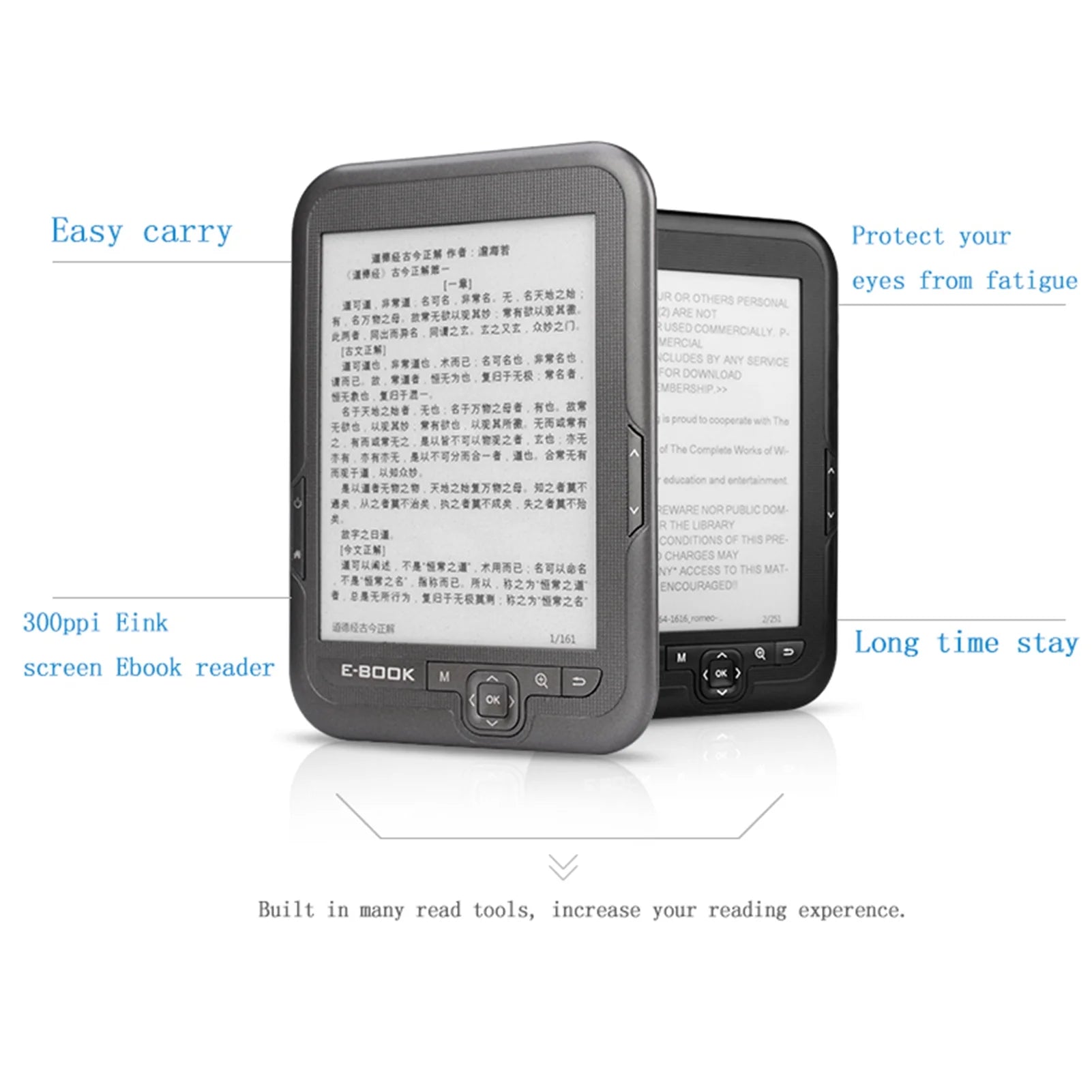 High clear Ink Screen Ebook Reader N609178