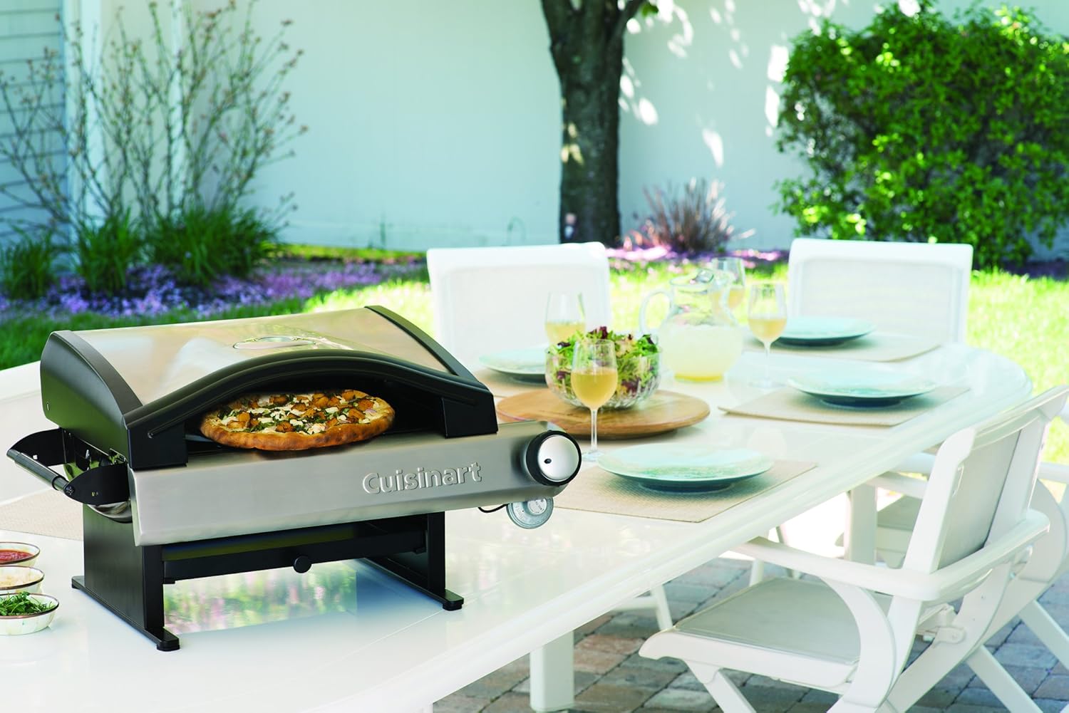 Portable Outdoor Pizza Oven & Grill Stand F208