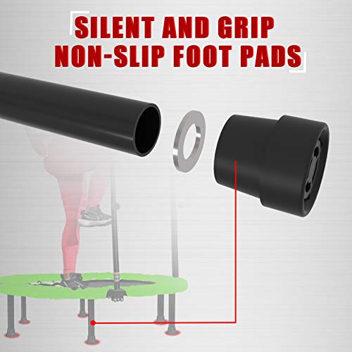 Folding Mini Trampoline with Handle, Max Load 330lbs W323