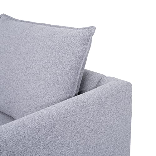 Caramel 6-Seater Modular Sleeper Couch with Ottoman Air Leather D376704