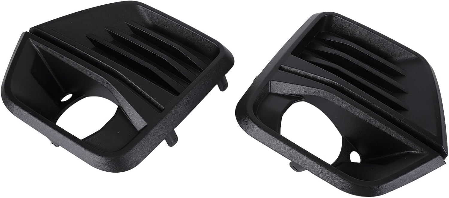 Pair Front Bumper LED Fog Light with Fog Light Cover and Wire Harness Compatible with 2023 2024 Chevy Colorado Fog Lamp Driving Fog Light Lamp (Clear Lens) with Fog Light Bezel, Switch, Wires B628