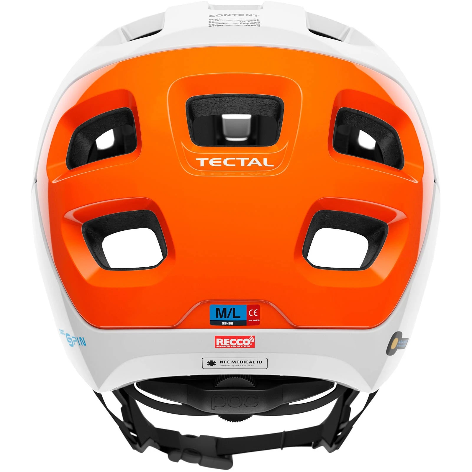 White Orange Helmet L992216