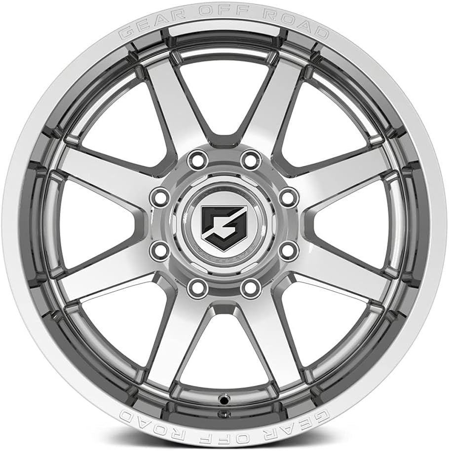 Chrome Wheel Rim 20x10 5x5 -19mm W33345