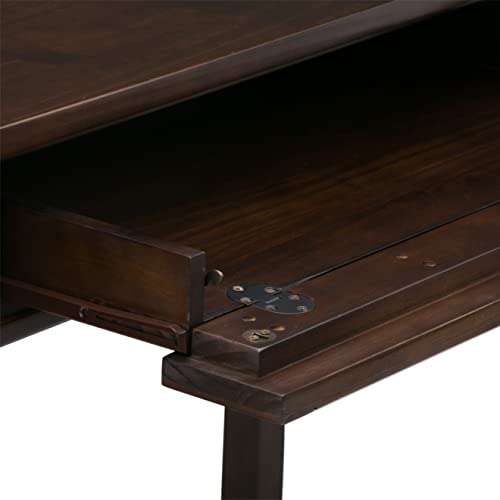 White 2 Drawer Solid Wood Desk V425385