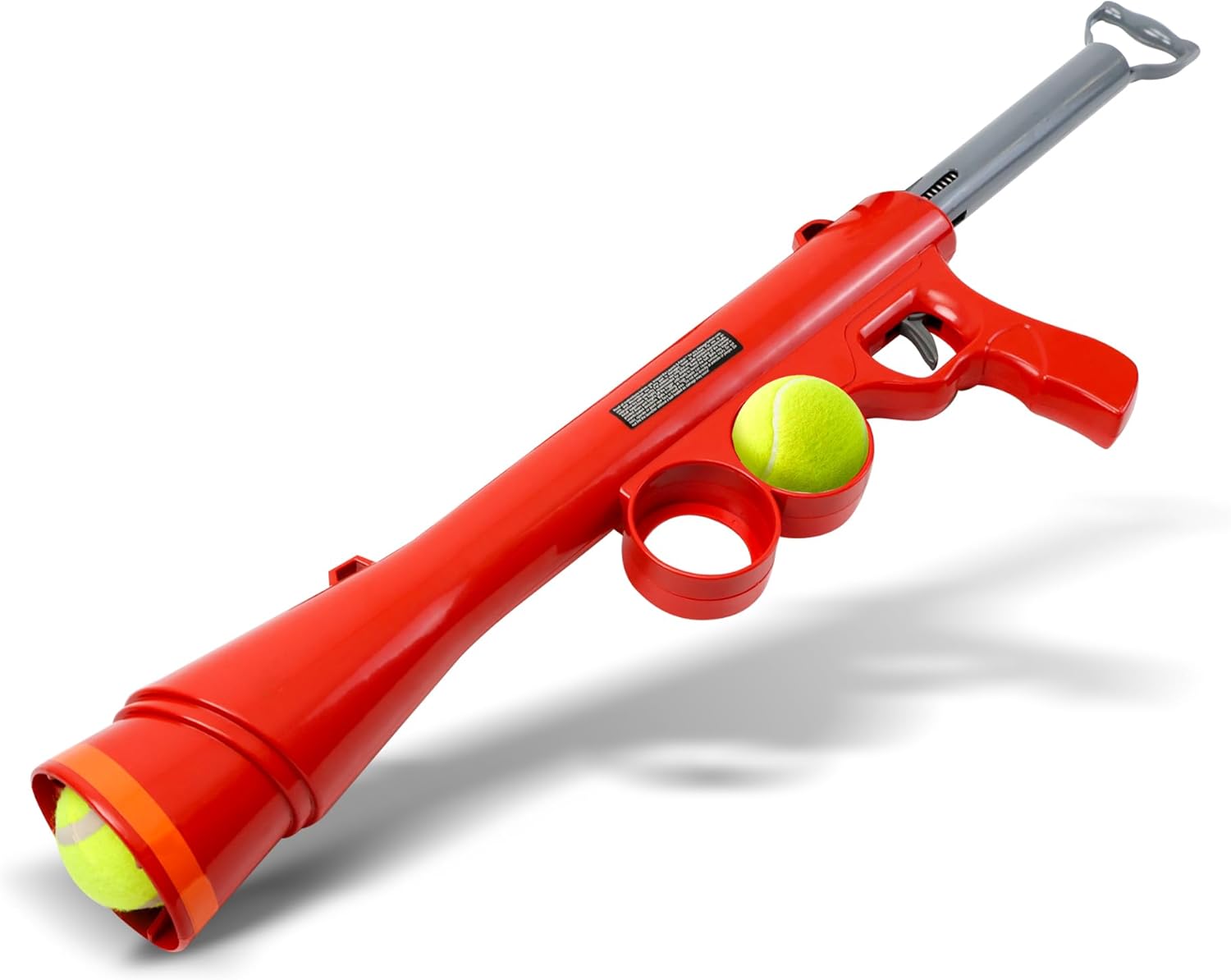 Tennis Ball Launcher Dog Toy with 2 Tennis Balls & Removable Shoulder Strap V549