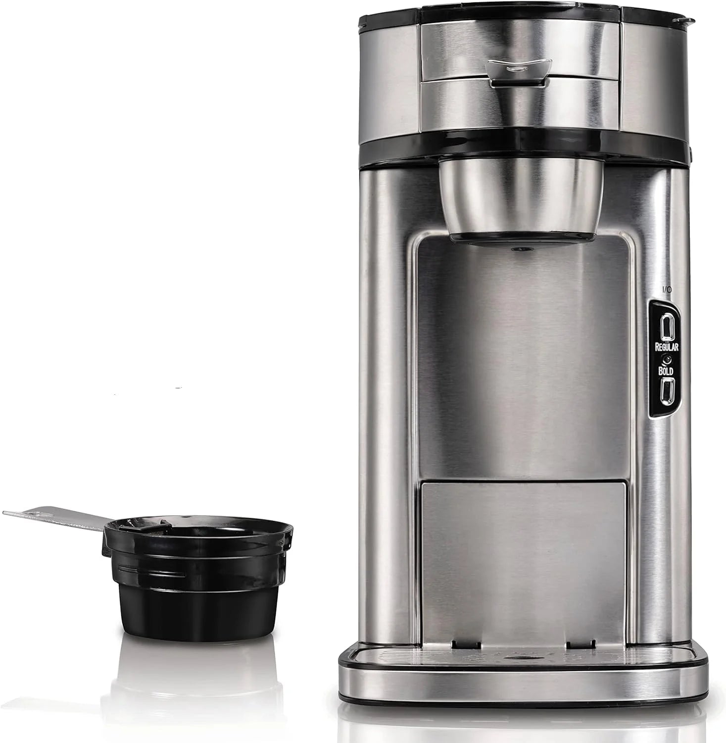 Single Serve Stainless Steel Coffee Maker Q6682