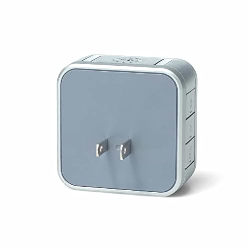 Gray Wireless Doorbell with Push Button I2640