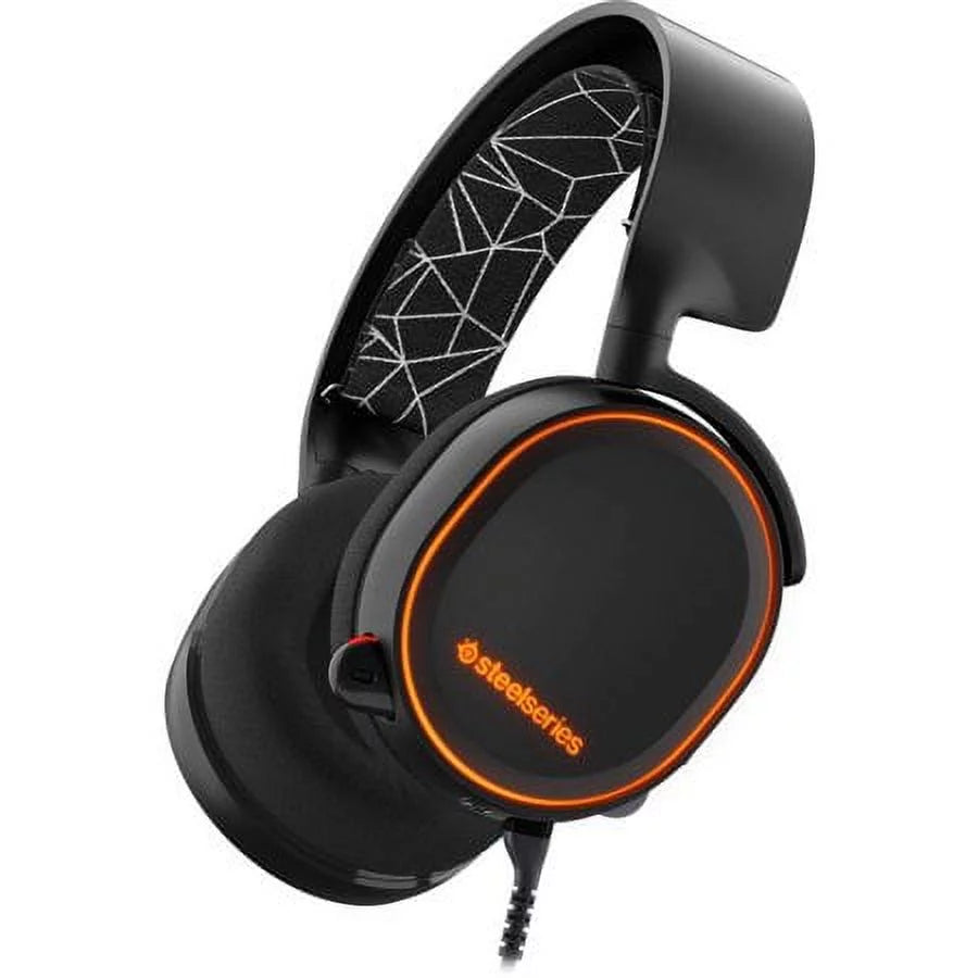 RGB Illuminated Gaming Headset Black B2452